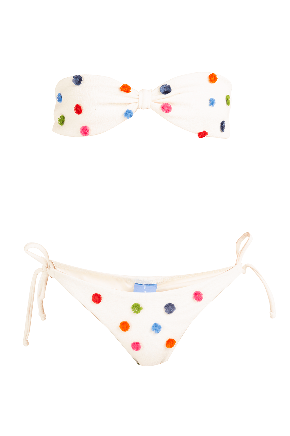 Conjunto Top Amanda Amarração -Off/Multi