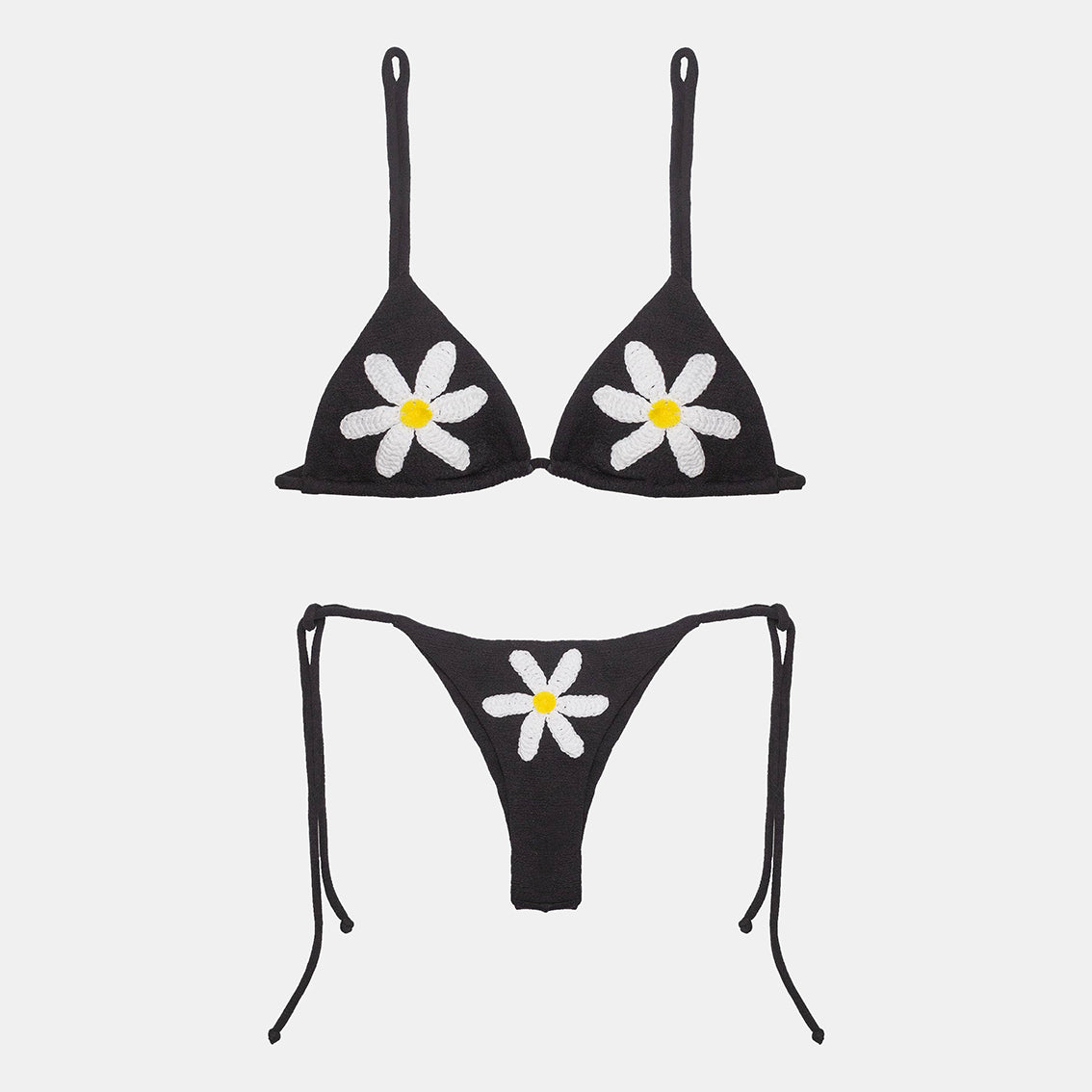 Conjunto Daisy - Preto