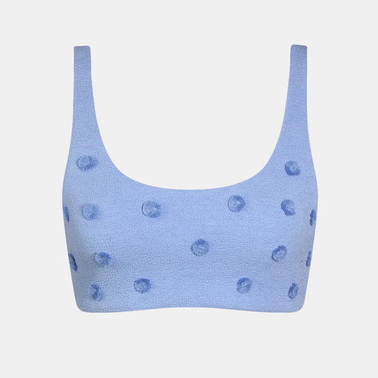 Top Bianca - Azul Hortênsia