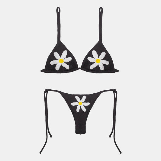 Conjunto Daisy - Preto