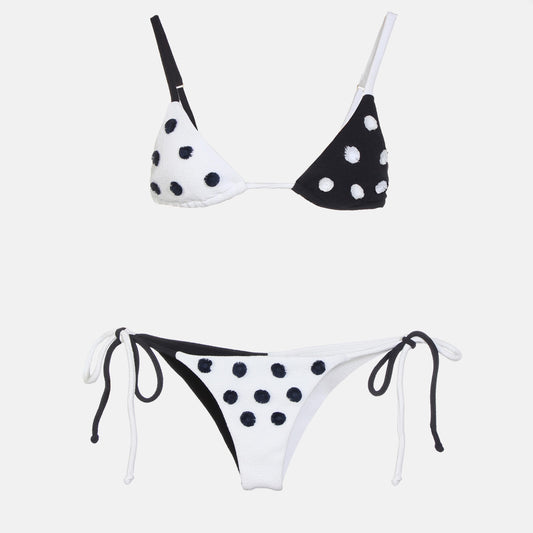 Conjunto Bicolor - Branco&Marinho
