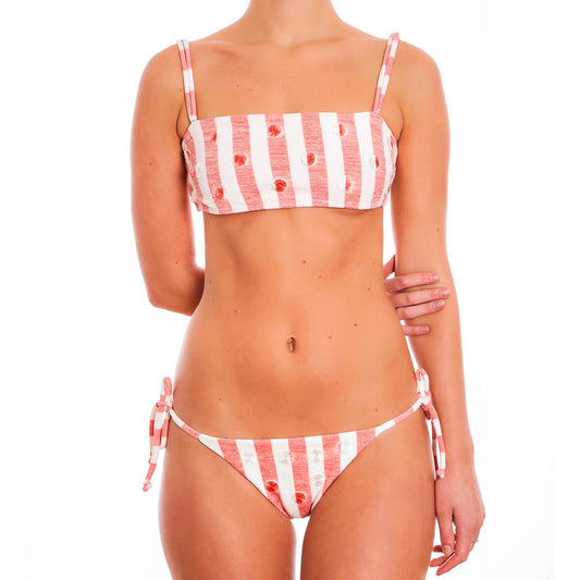 Top Marina - Vermelho Listrado